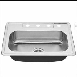 Kohler drop in Sink 25x22