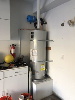 Install water heater