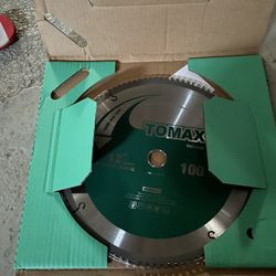TOMAX 12 inch 100 Tooth TCG Aluminum and Non-Ferrous Metal Saw Blade with 1-Inch Arbor