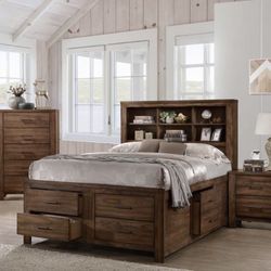 Queen Bed Frame Mattress Sold Separately