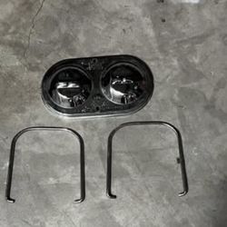 Chrome Master Cylinder Cover With Bails, No Gasket 