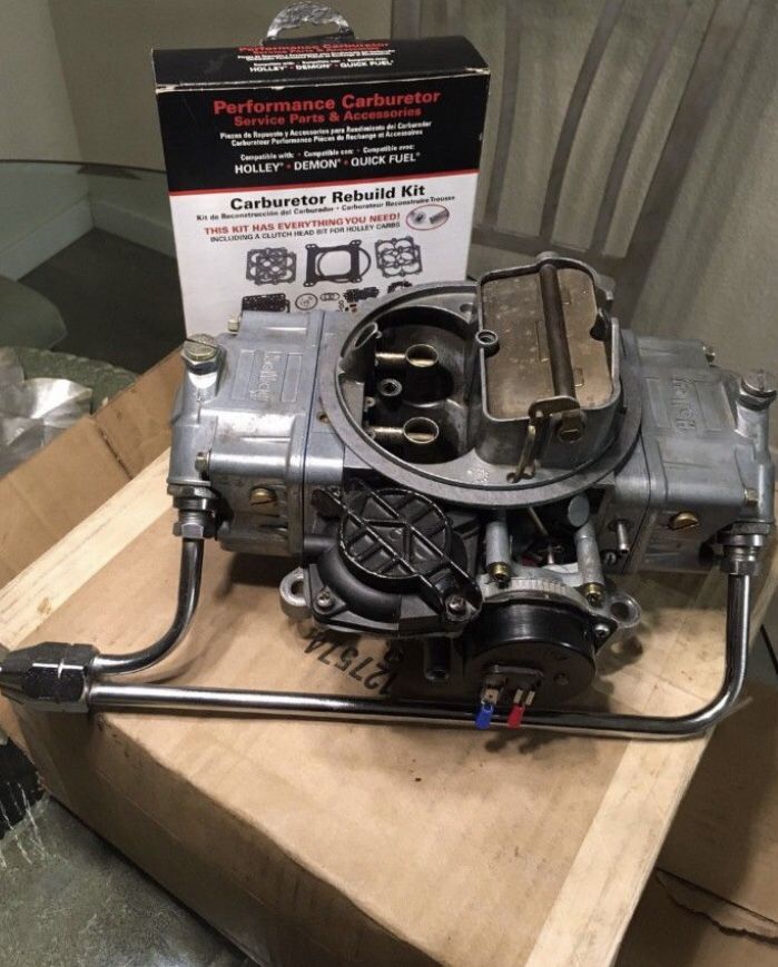 Holley 670 CMF Street Avenger 4 Barrel Carburetor 80670-3
