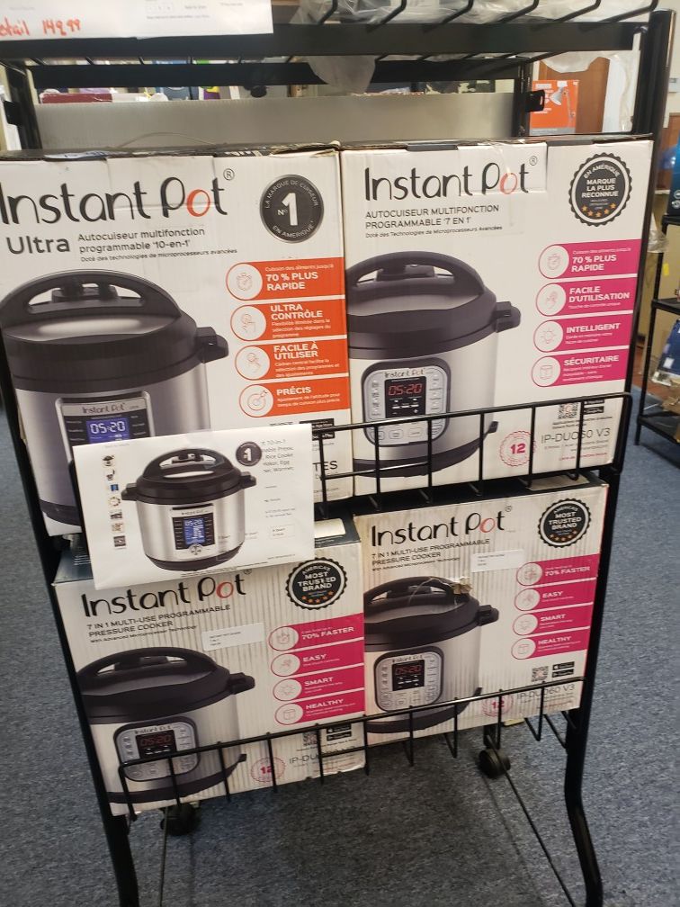 Instant pots!