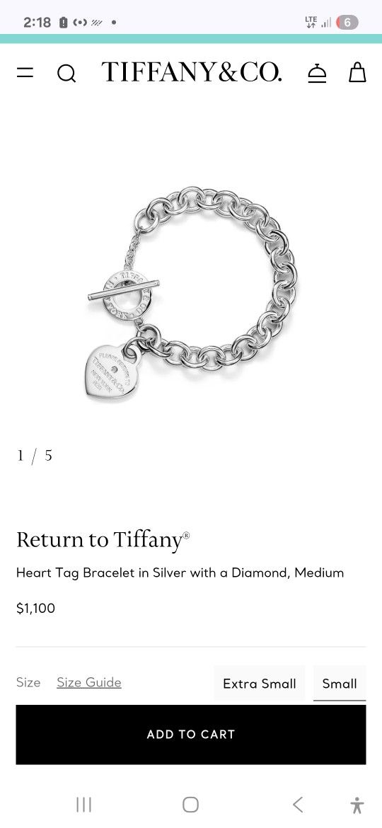Tiffany Bracelet