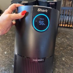 NEW Shark Air Purifier W/ NanoSeal HEPA, Cleansense IQ, Odor Lock, (Renewed) !