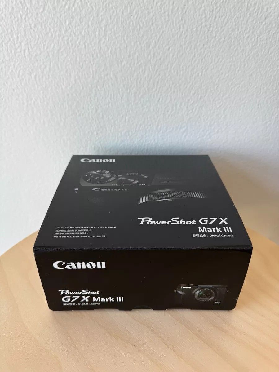 Canon PowerShot G7X Mark III Digital Camera