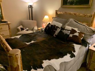 Cowhide area rugs