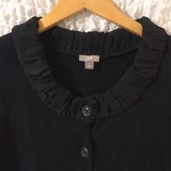 J.Jill: Button Front Sweater (Size S) & Layered Coordinating Skirt (Size 4)