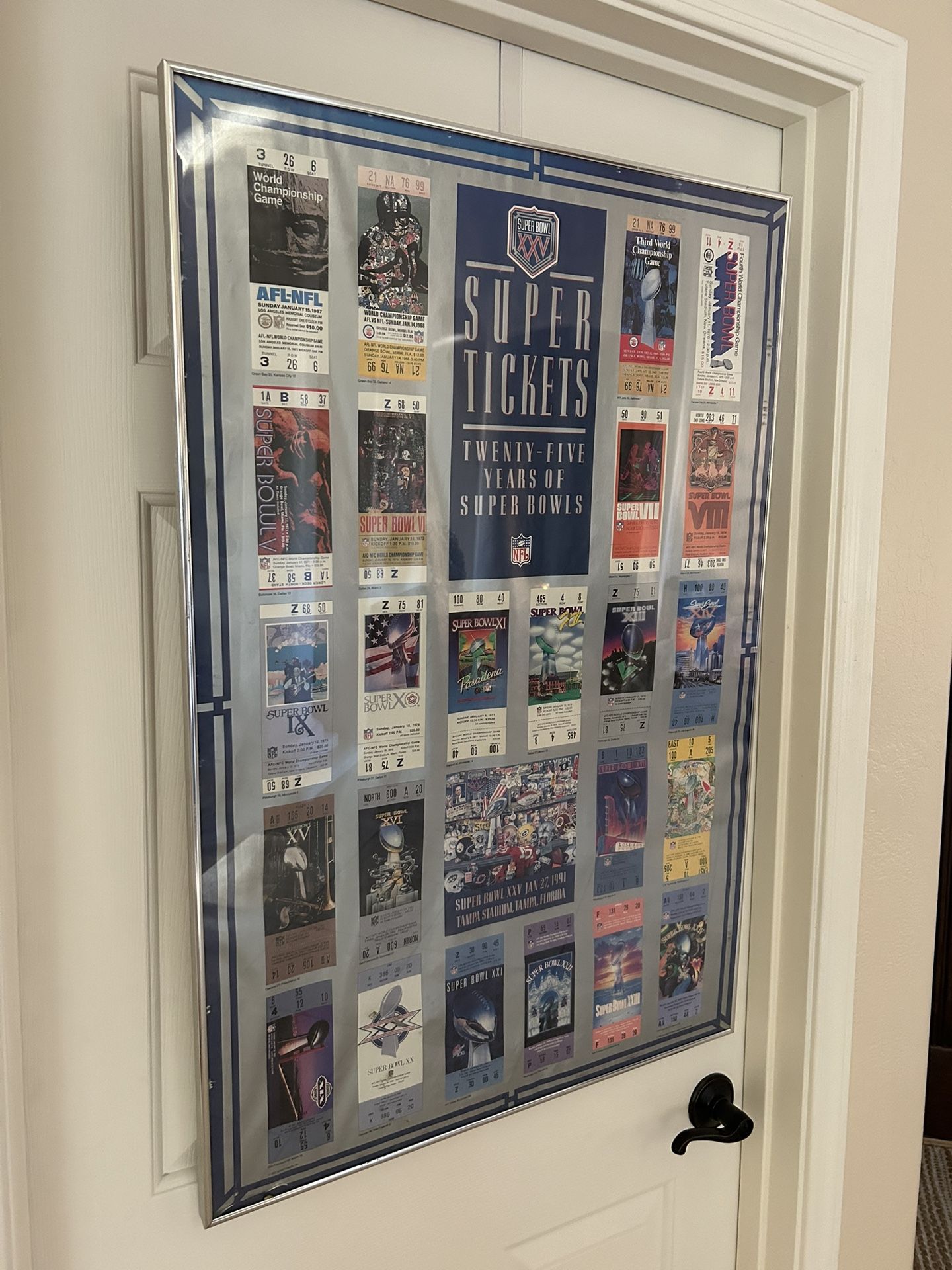 25 Years Of Super bowl Tickets