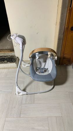 Baby swing with music and sound
