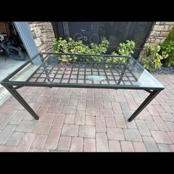 Glass Table/$50
