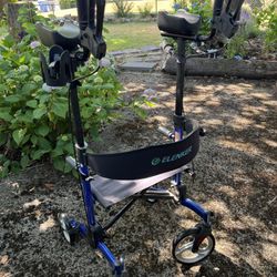 Upright Stand Up Folding Walker