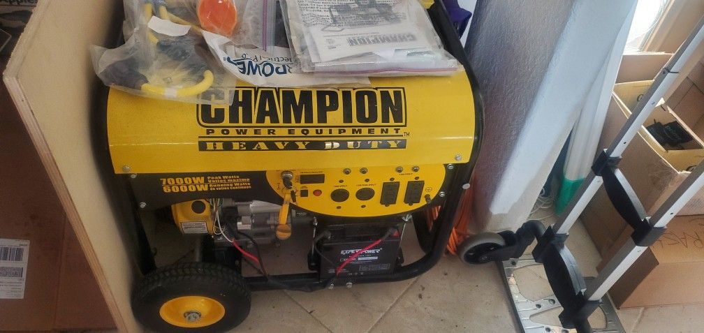 Champion 7000w Gas Generator
