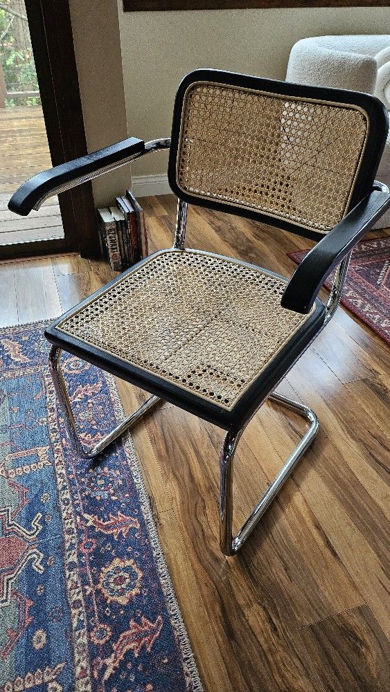 Mid Century Modern Cane Chair