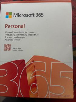Microsoft 365 -Personal (1 year)