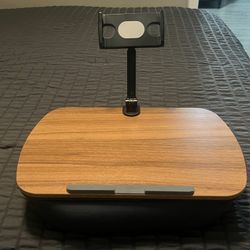 Lapdesk with Adjustable Phone Holder