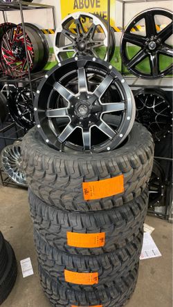 20X10 INCH WHEELS AND 33MUD TIRES‼️‼️TODAY ONLY SPECIAL!!!