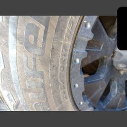 Rims Helo On Like New Tires Fits Ford