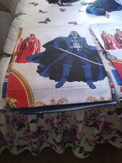 I have 2 flat sheets for twin size bed star wars vary nice collectable or full 20.00 each