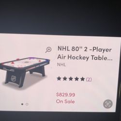 Air hockey Table 80”