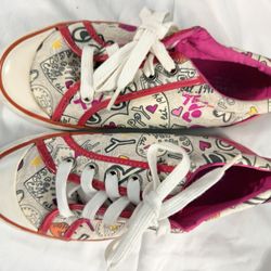 Vintage Canvas Ed Hardy Women’s/girls Shoe 