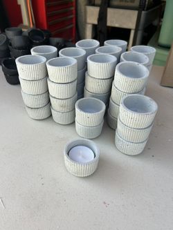 Concrete Tea Light Holders