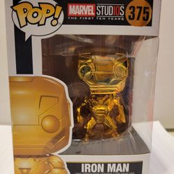Iron Man Gold Chrome Funko Pop