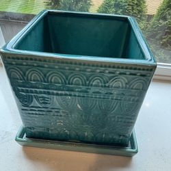 Glazed Planter / Flower Pot from Home Depot 