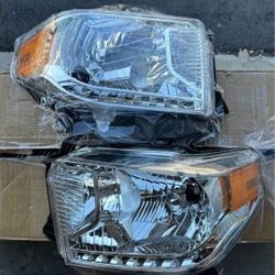 14-21 TOYOTA TUNDRA HEADLIGHTS FAROS CALAVERAS MICAS LUCES
