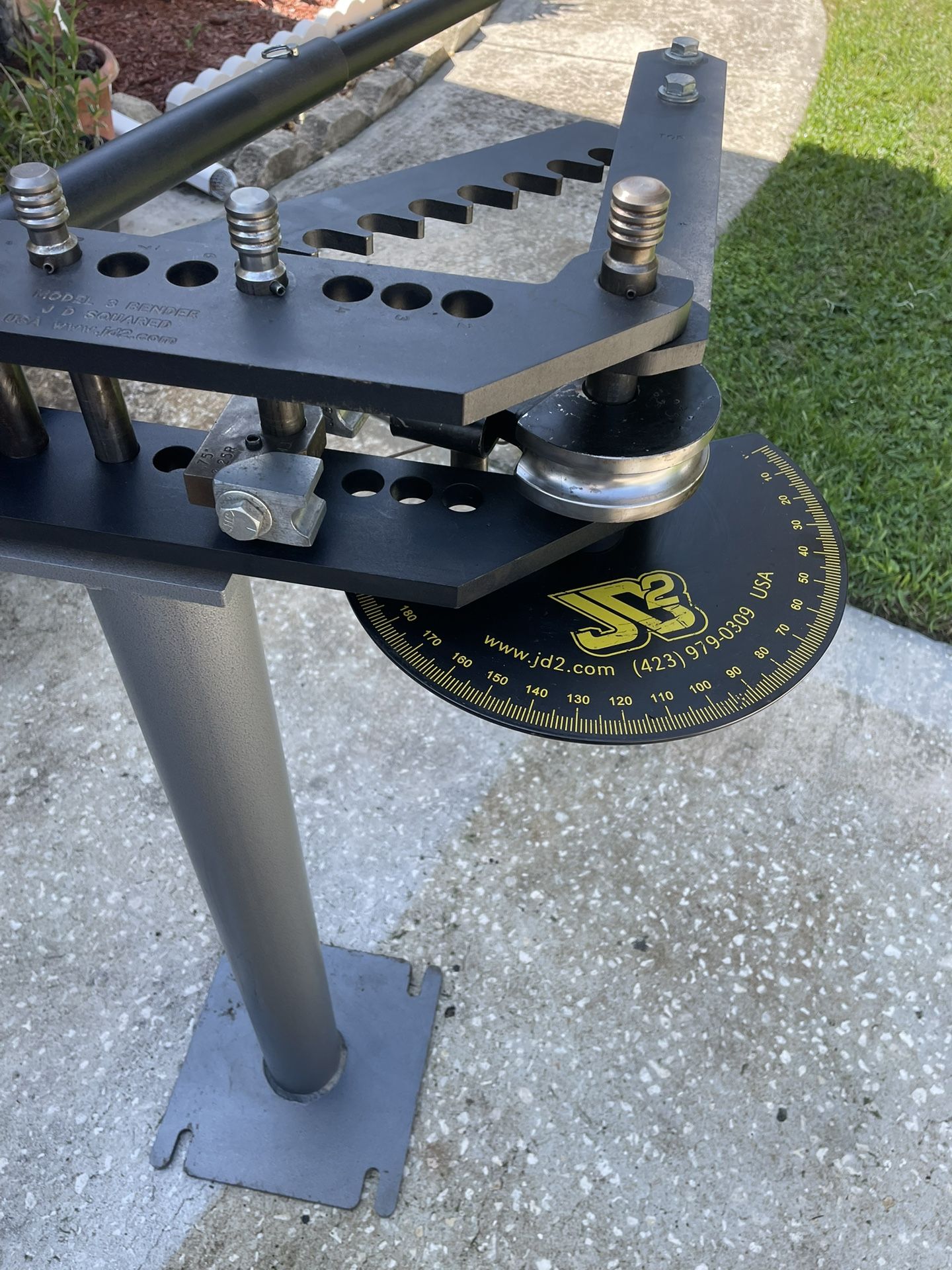 J D Square Model #3 Pipe Bender