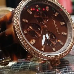 MICHAEL KORS MK-5280 Two Tone Quartz Analog Women's Watch