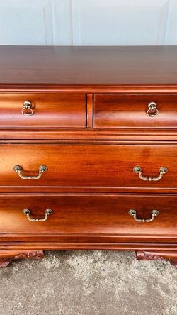 Vintage Cherry Wood Chest of Drawers