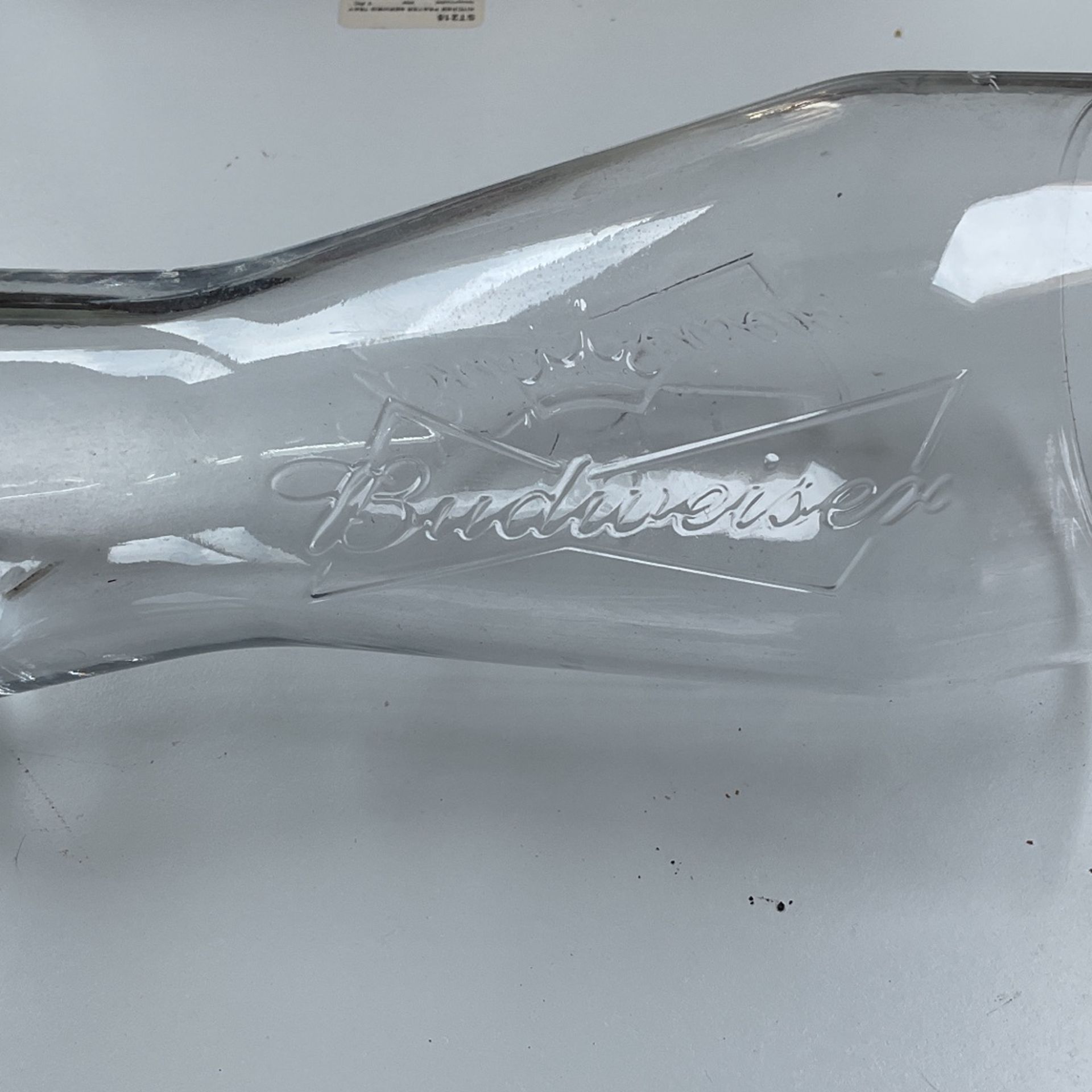 Budweiser 16oz Beer Glass