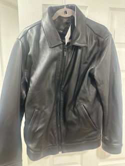 Thursday men’s leather jacket