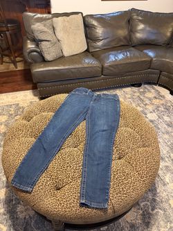 Seven7 Skinny Jeans-Classic Dark Blue Denim