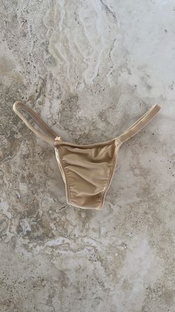 Beige Bikini Bottoms