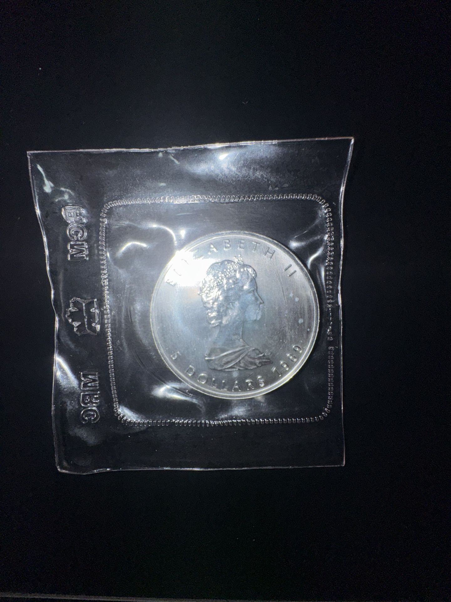 1989 1oz Silver Maple