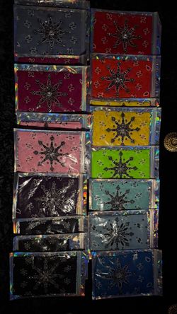 Handmade Bedazzled Bandanas