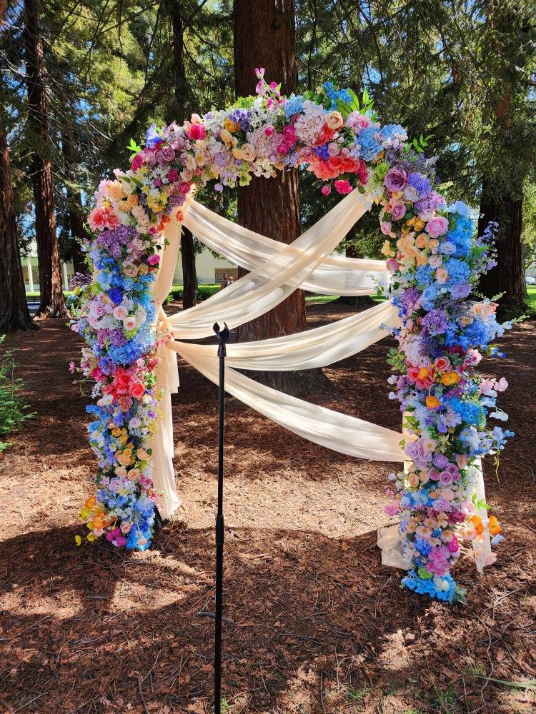 Wildflower Wedding  Arch