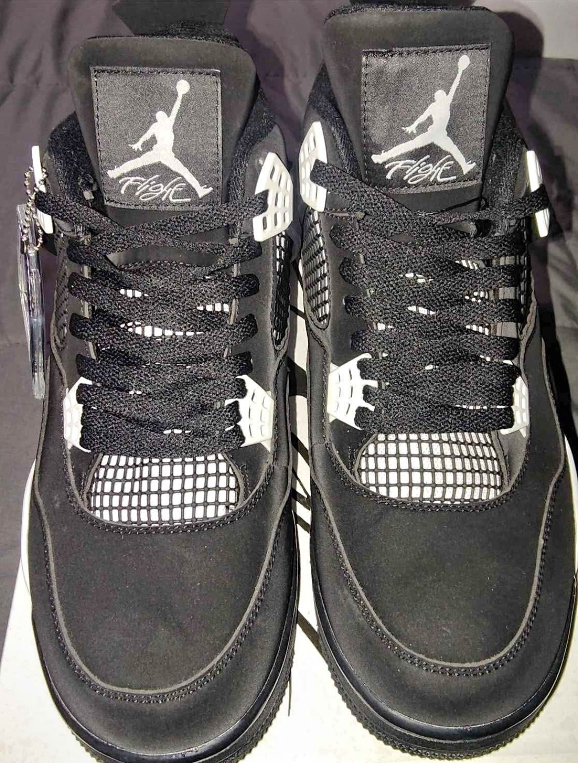 White Lightning Jordan 4s