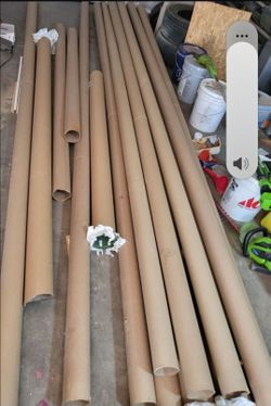Heavy duty cardboard tubes