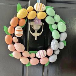 Spritz Easter Egg Door Wreath