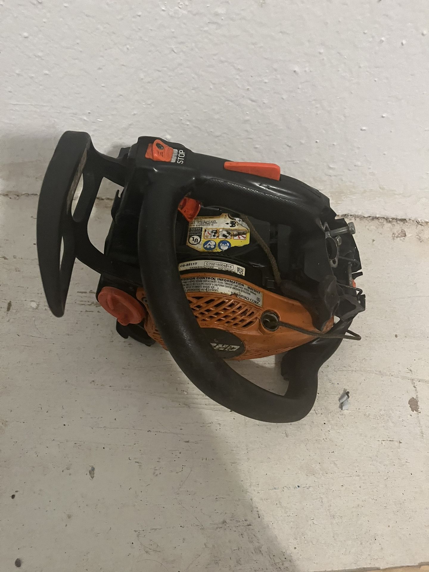 Echo 2511t Top Handle Chainsaw as-is