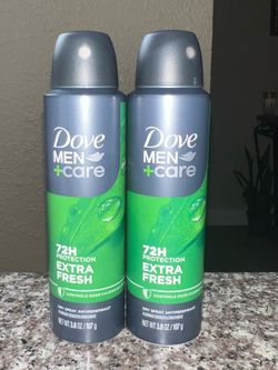 Dove men extra fresh deodorant spray set