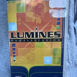 PSP Game Lumines Puzzle Fusion SONY PSP PlayStation Portable  2005 CIB Tested