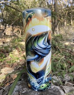 20oz Bass Tumbler 