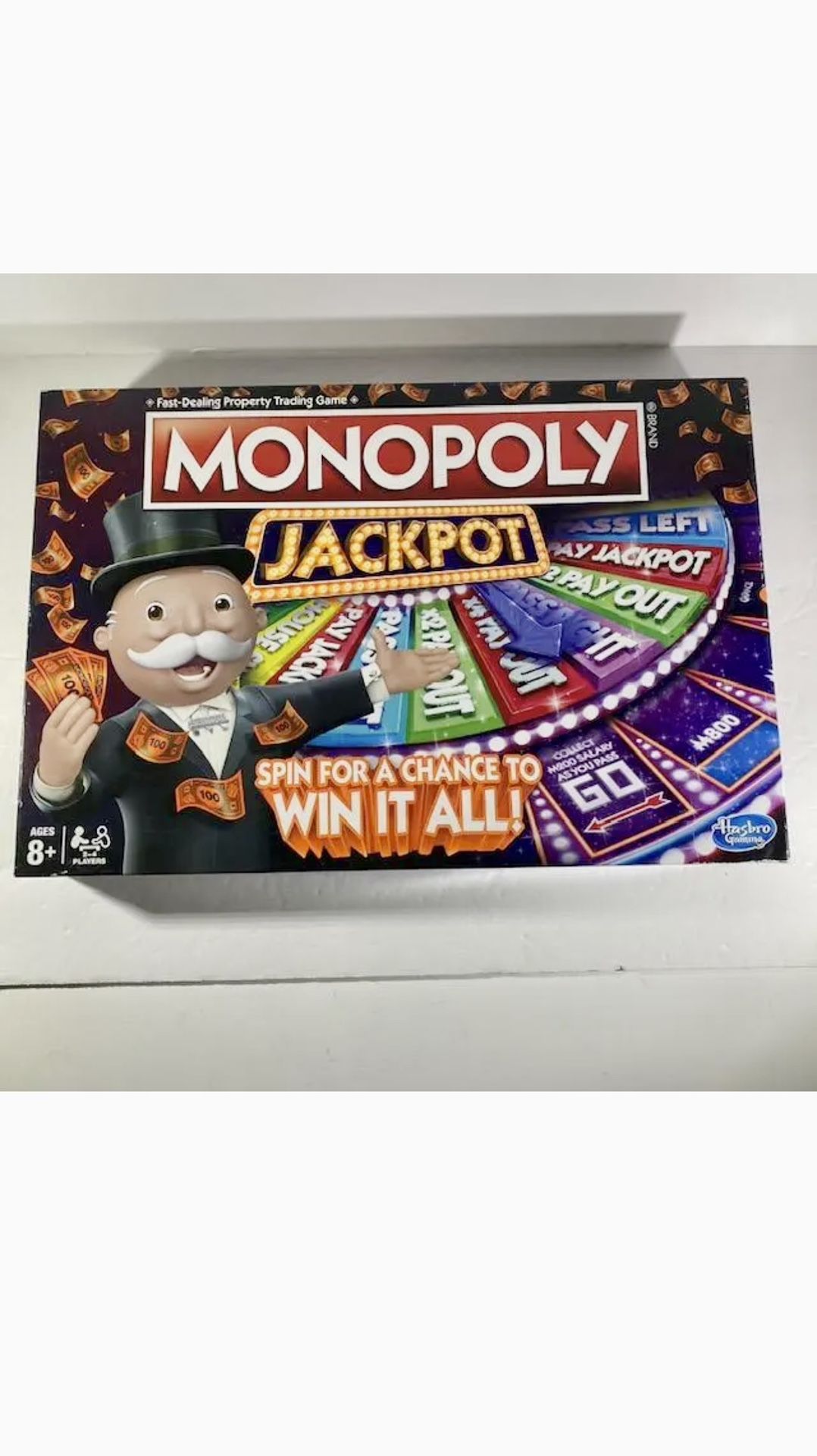 Monopoly Jackpot Board Game by Hasbro (2015) BRAND NEW - SEALED