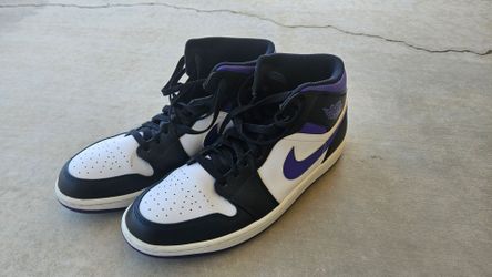 Air Jordan 1 Mid Dark Iris sneakers