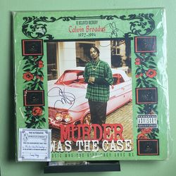 RARE Snoop Dogg Murder Was the Case Soundtrack Christmas Edition (x2 SIGNED+COA)