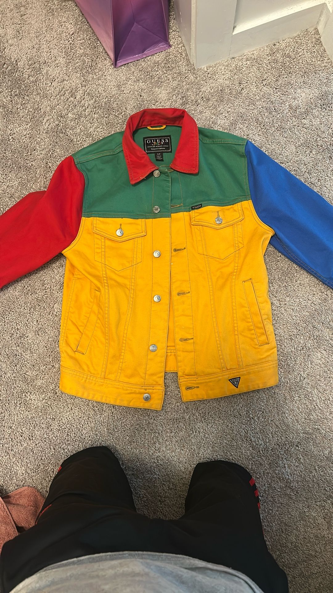 Multi Color Jean Jacket